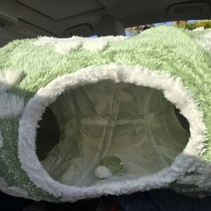 Lesure Pet Cat Soft Plush Tunnel Bed